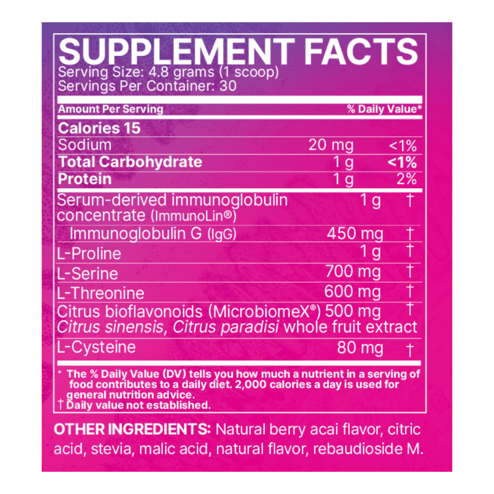 Product image for MegaMucosa - Berry Acai Flavored.