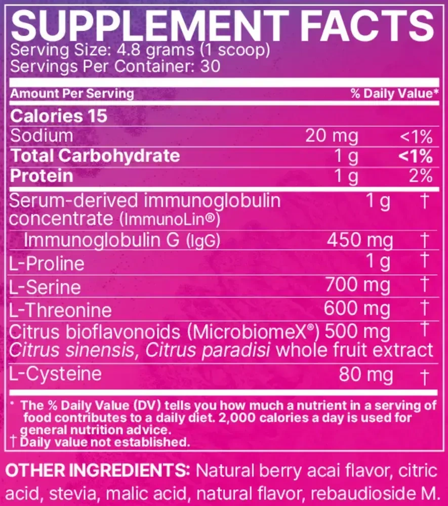 Product image for MegaMucosa - Berry Acai Flavored.