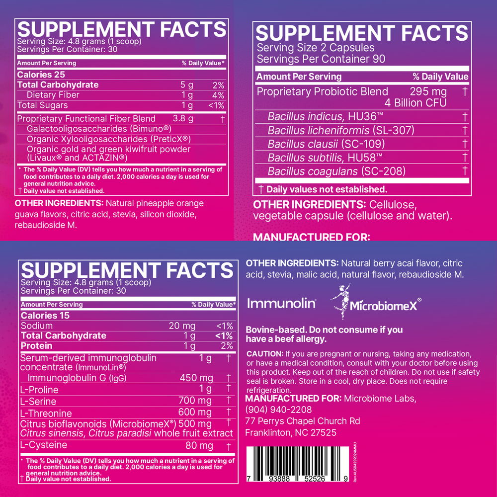 Product image for Total Gut Restoration - Kit 2.