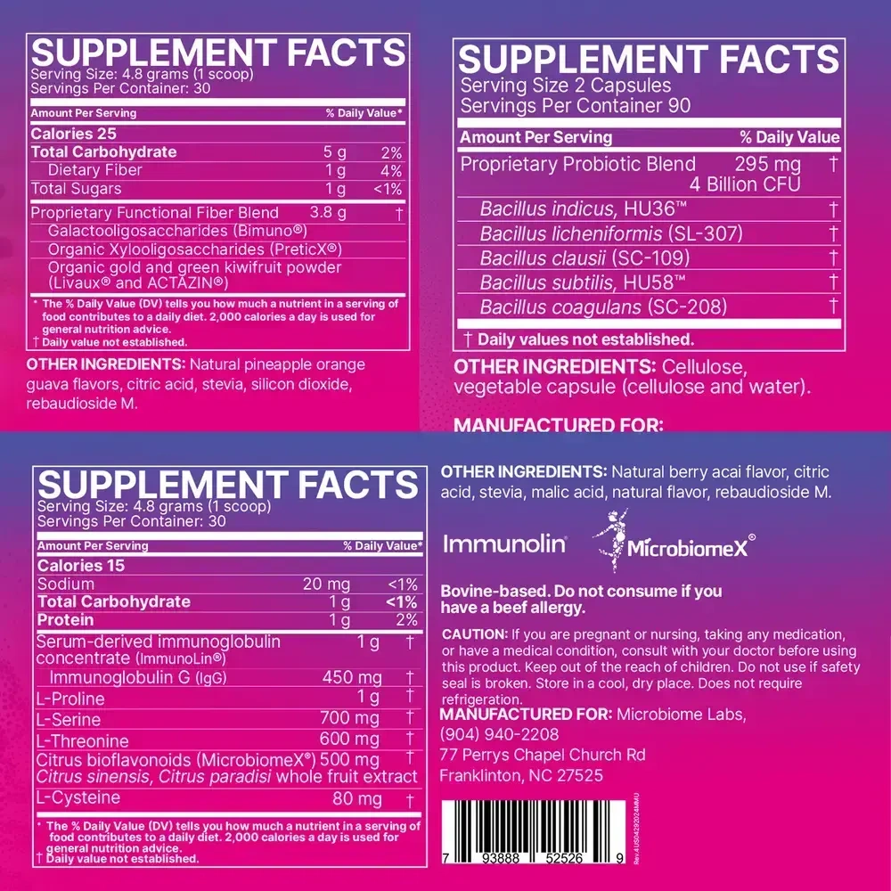 Product image for Total Gut Restoration - Kit 2.