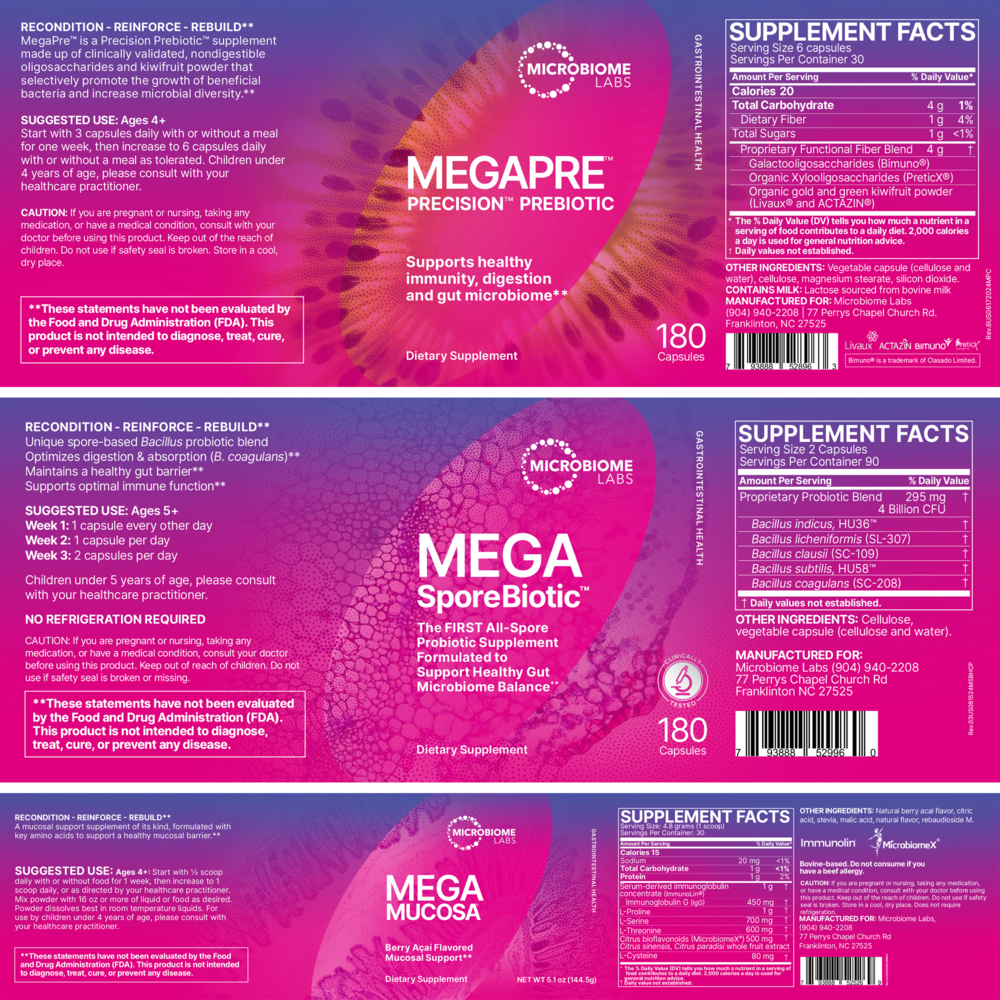 Product image for Total Gut Restoration – Kit 3.