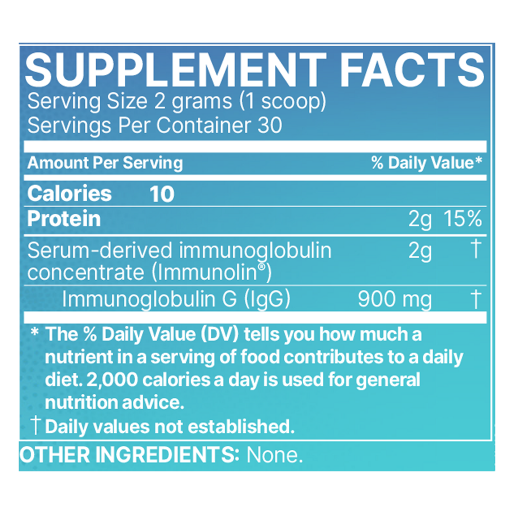 Product image for MegaIgG2000 Powder.