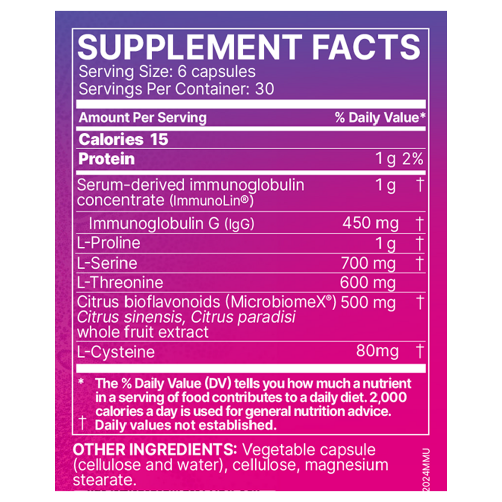 Product image for MegaMucosa Capsules.