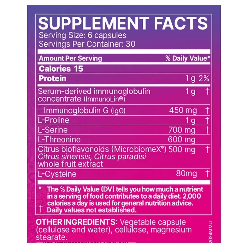 Product image for MegaMucosa Capsules.