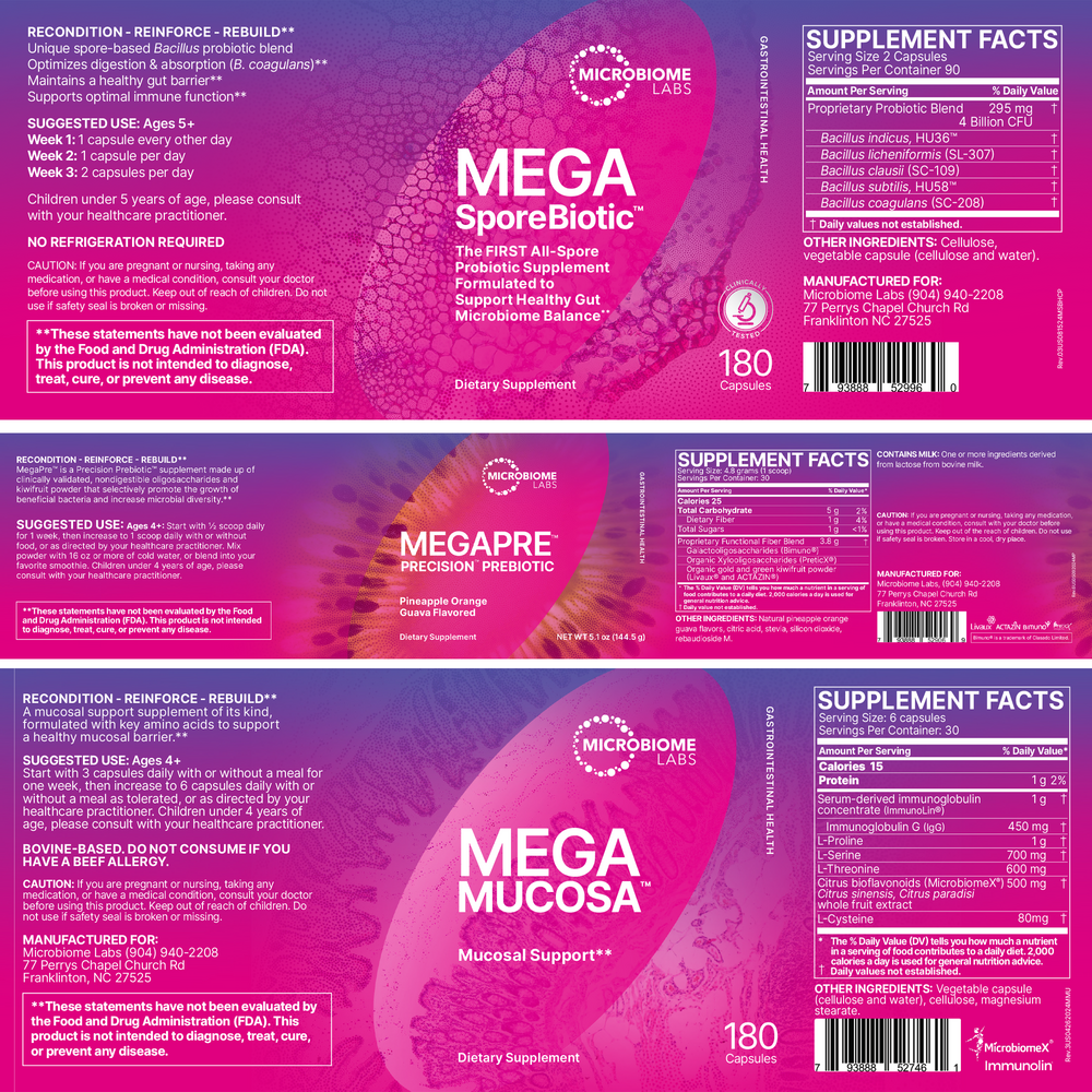 Product image for Total Gut Restoration – Kit 4.