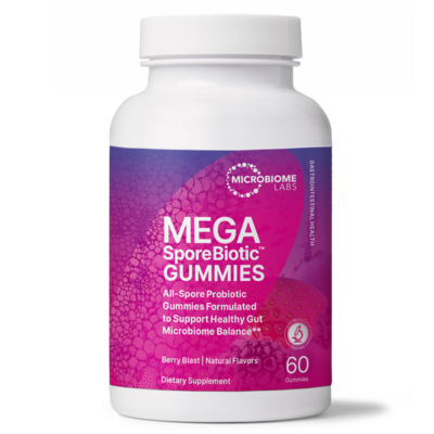 MegaSporeBiotic Gummies 60 gummies