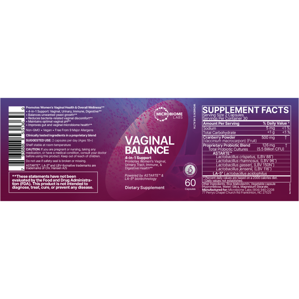Product image for Vaginal Balance.