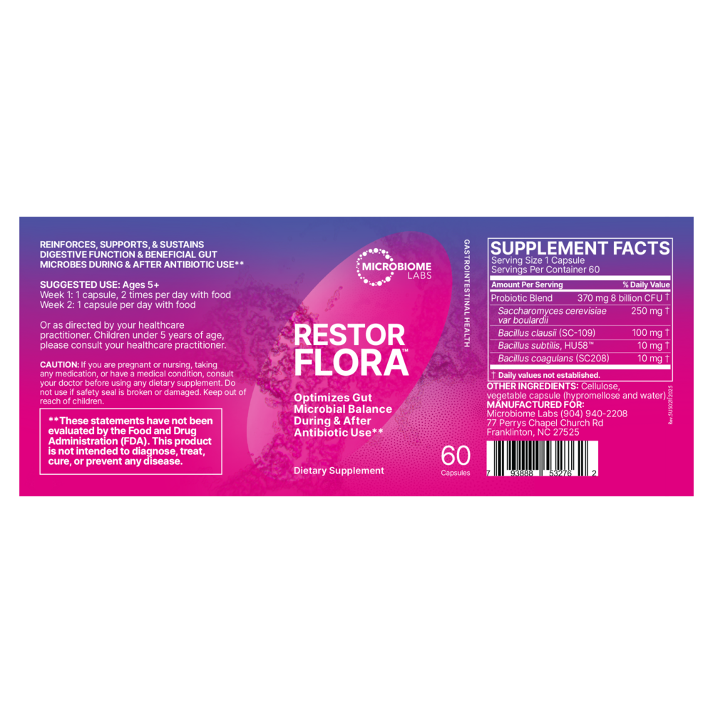 Product image for RestorFlora.