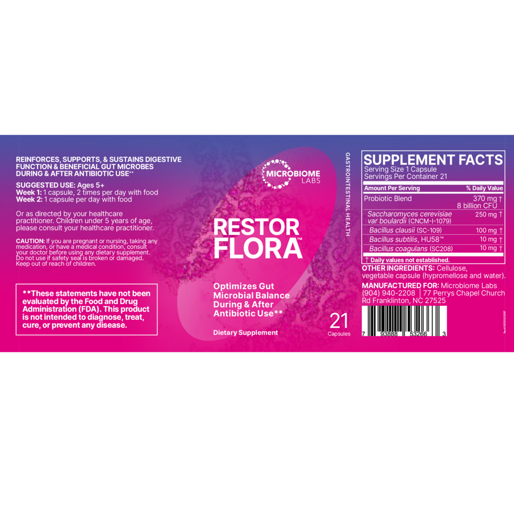 Product image for RestorFlora.