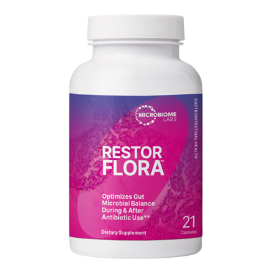 RestorFlora (21 capsules) Product image for RestorFlora (21 capsules).