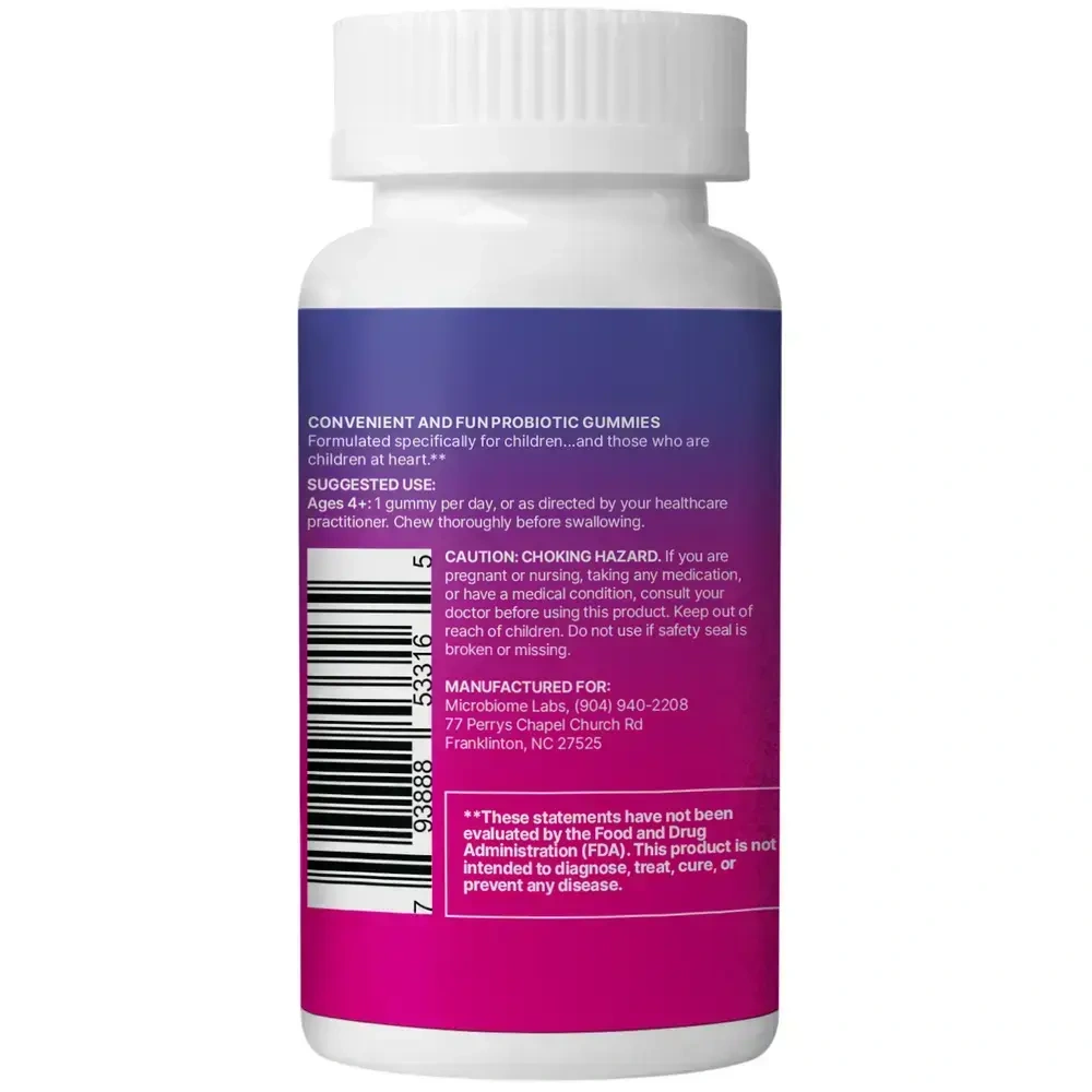 Product image for MegaSporeBiotic Gummies For Kids.