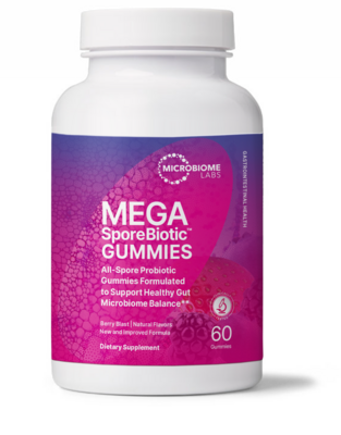 MegaSporeBiotic Gummies 60 gummies