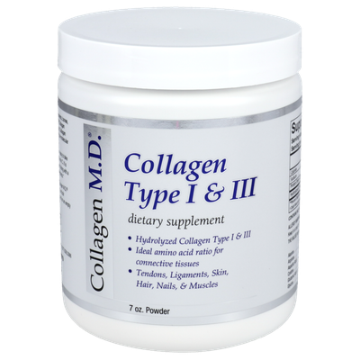 Collagen I and III Dietary Supplement DISCONTINUED 7 Ounces