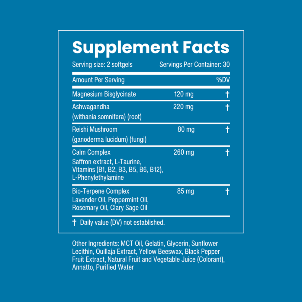 Product image for MDcalm Botanical Blend.