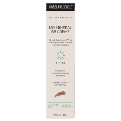 MD Mineral BB Creme Medium SPF 50 1.23 Ounces