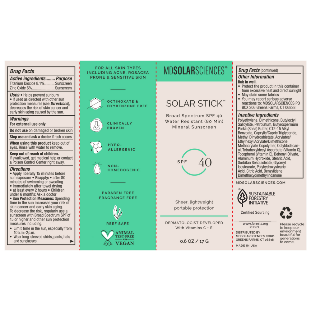 Product image for Solar Stick SPF 40.
