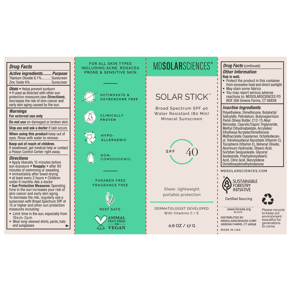 Product image for Solar Stick SPF 40.