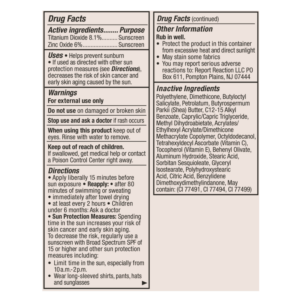 Product image for Tinted Solar Stick SPF 40.