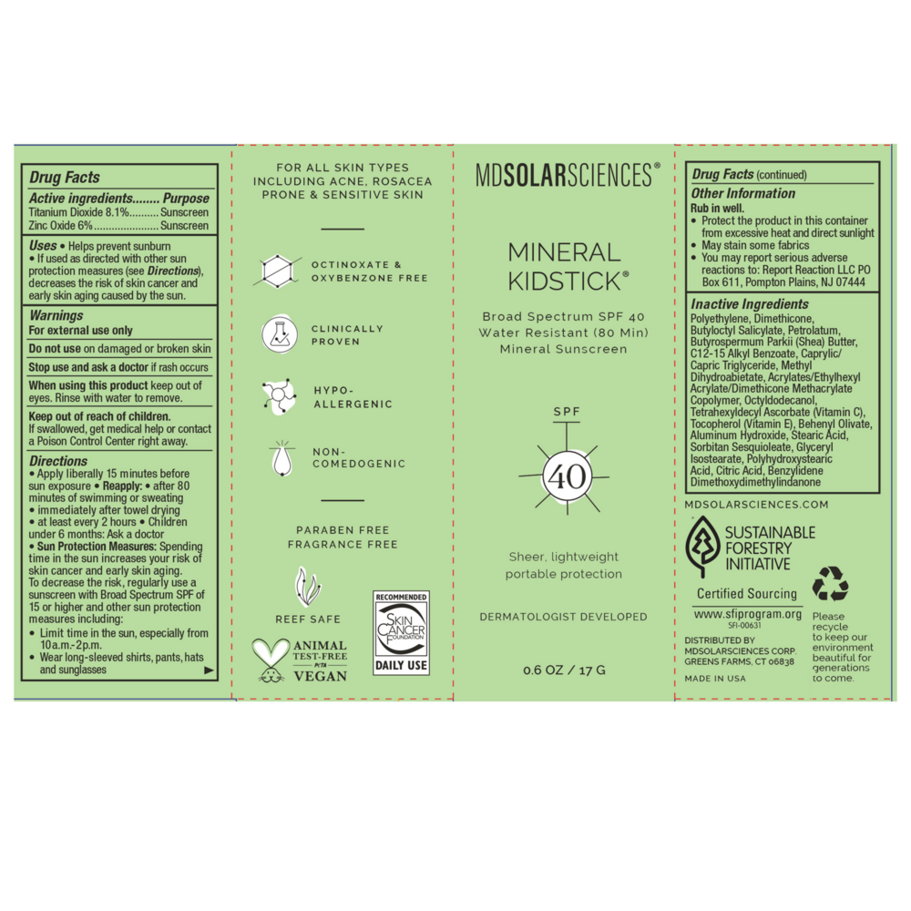 Product image for KidStick SPF 40.