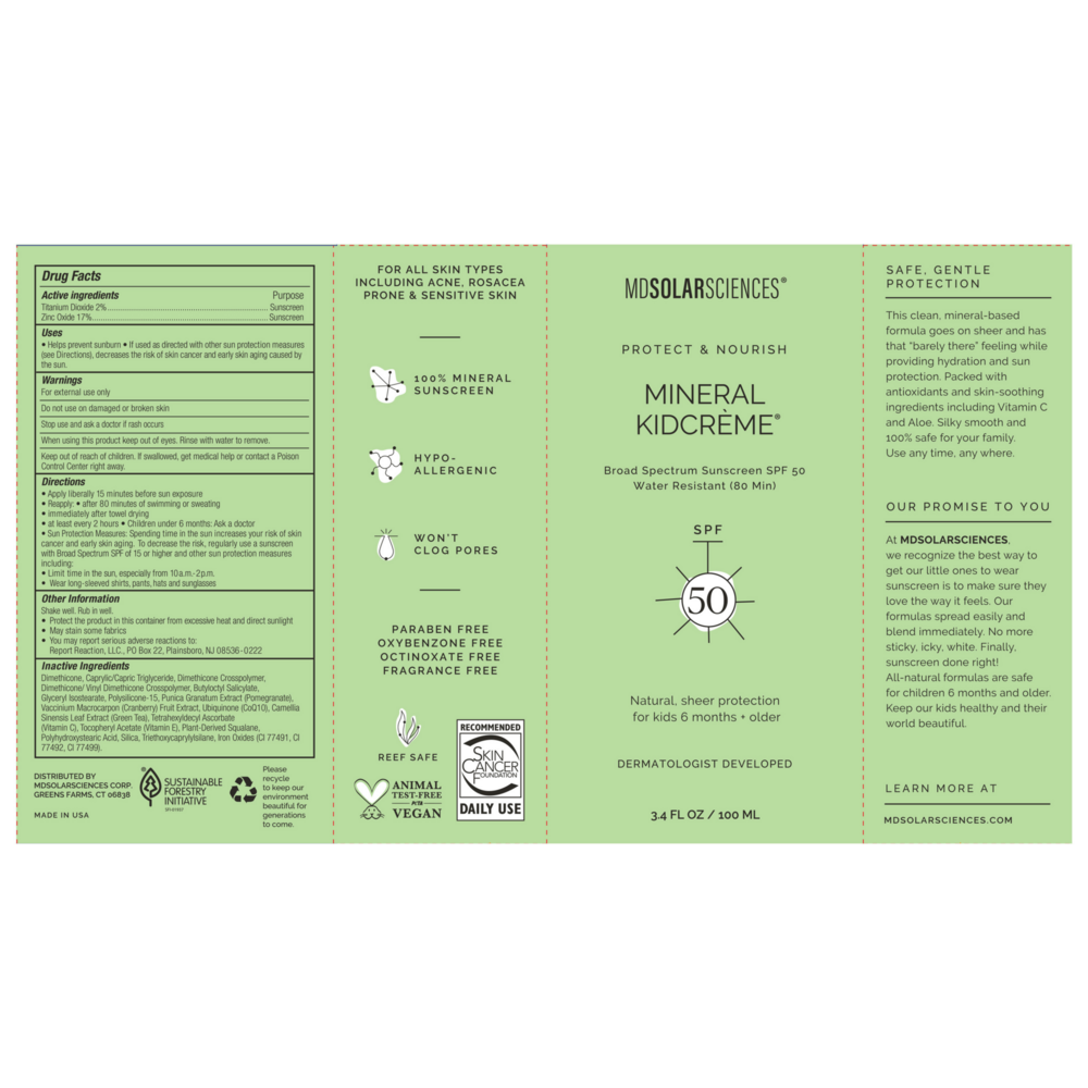 Product image for Kidcreme SPF 50.