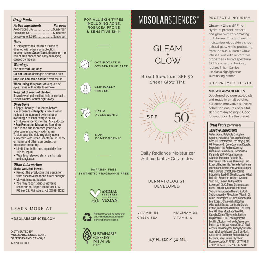 Product image for Gleam + Glow SPF 50.