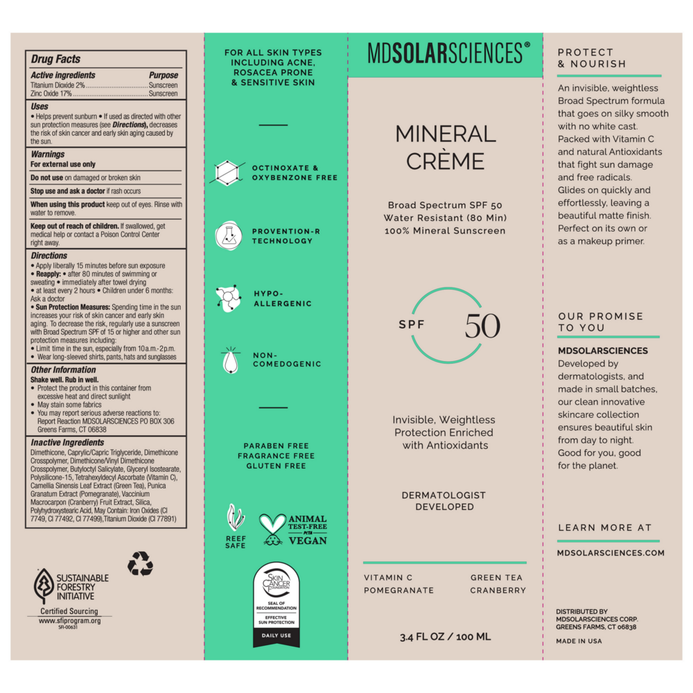 Product image for Mineral Crème SPF 50.
