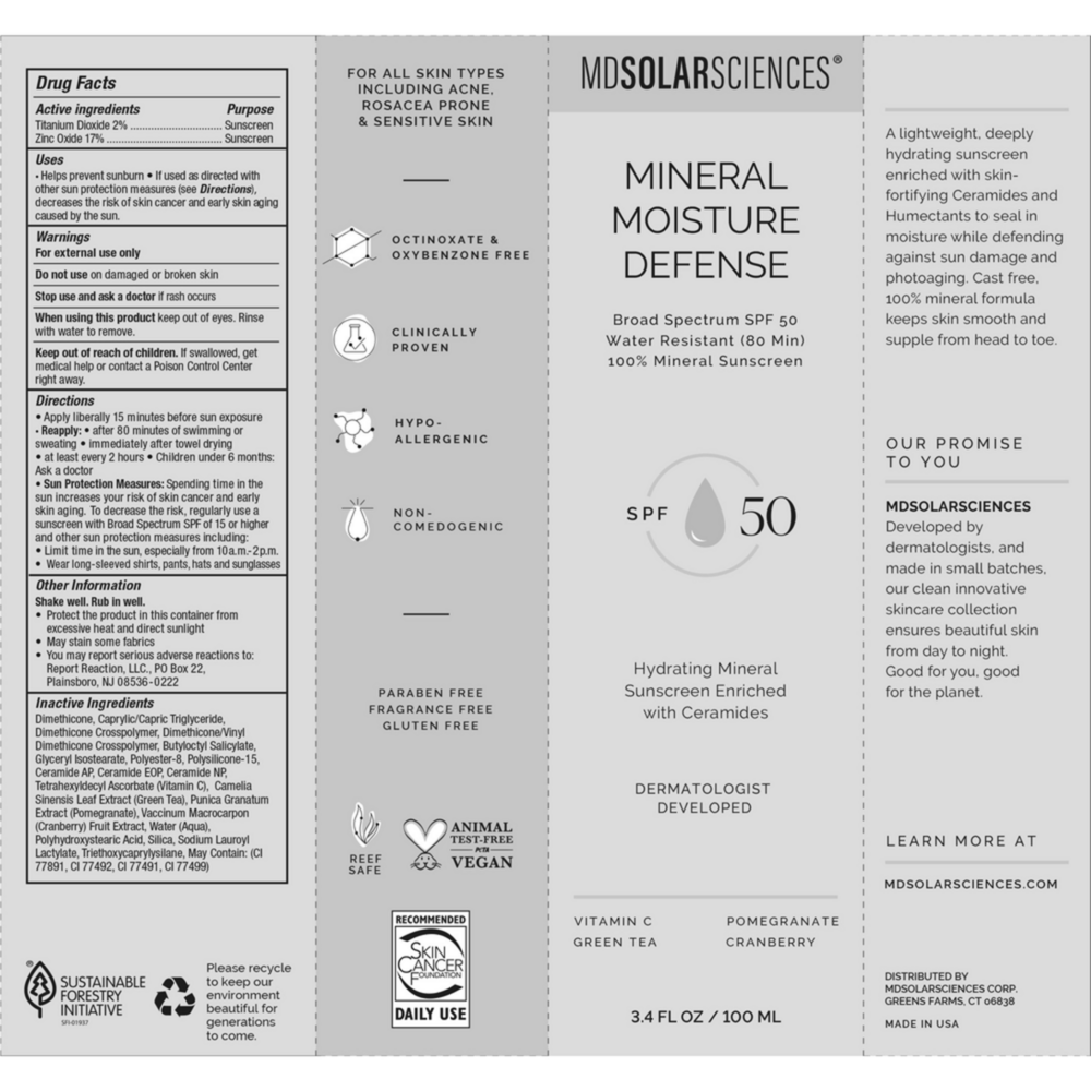 Product image for Mineral Moisture Defense SPF 50.