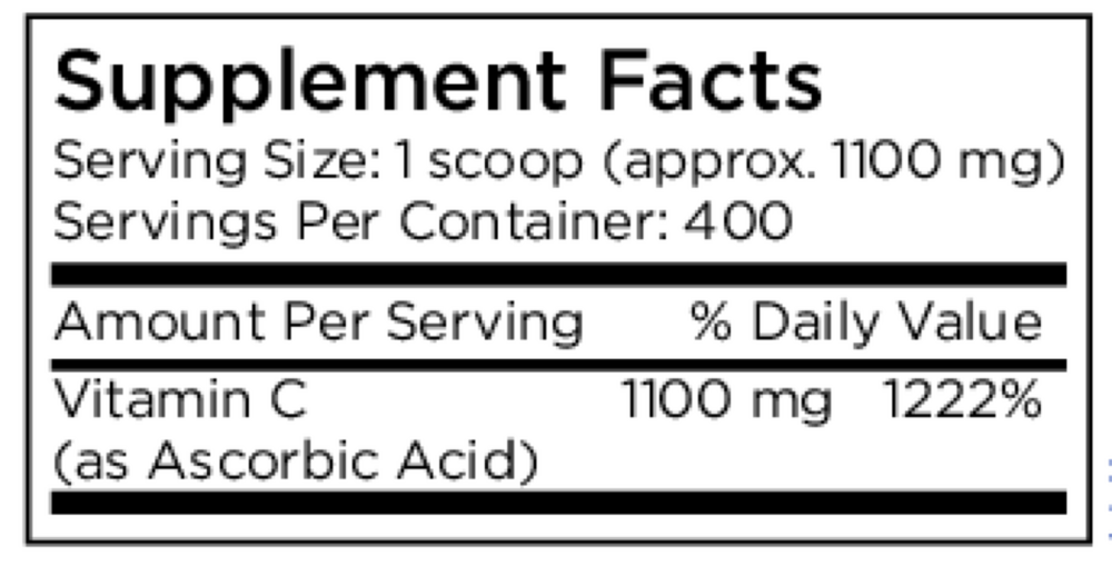 Product image for Vitamin C Powder (Ascorbic Acid).