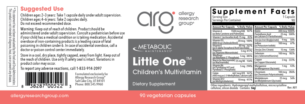 Product image for Little One (Childrens Multi).