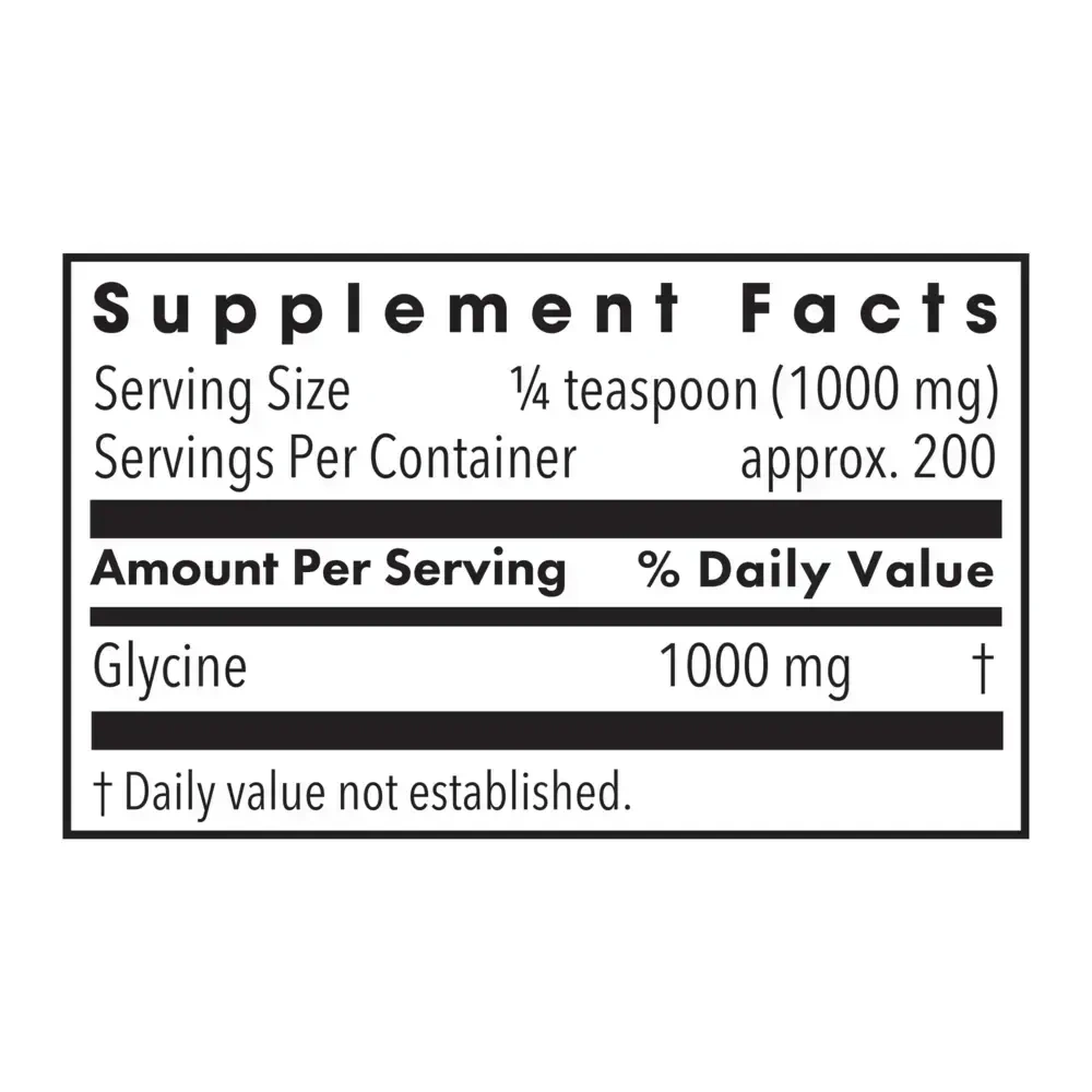 Product image for Glycine Powder.