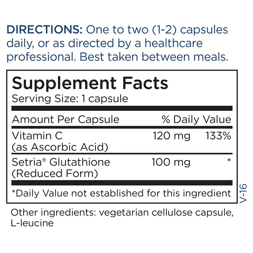 Product image for L-Glutathione 100mg (reduced).