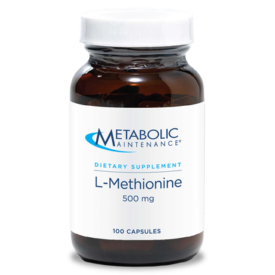 L-Methionine 500mg 100 capsules