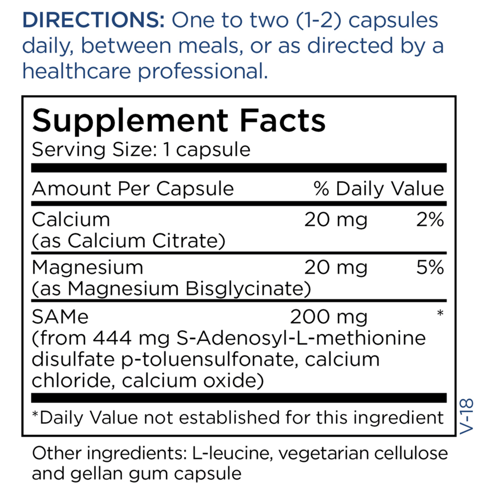 Product image for SAMe 200mg.