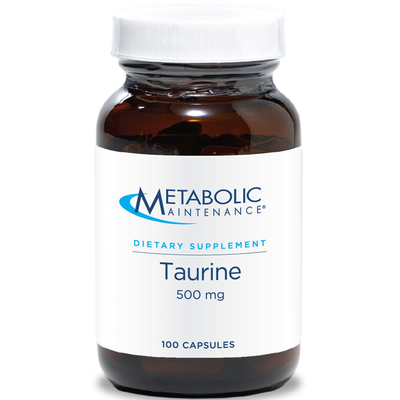 Taurine 500mg 100 capsules