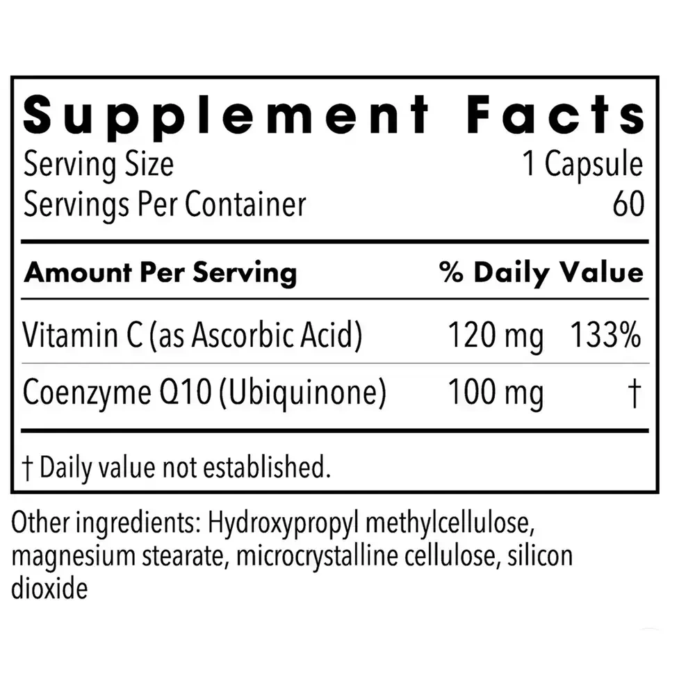 Product image for CoQ10 100mg.