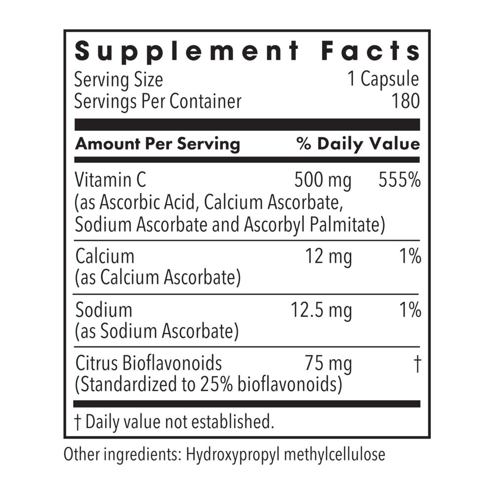 Product image for Buffered Vitamin C 1000mg.