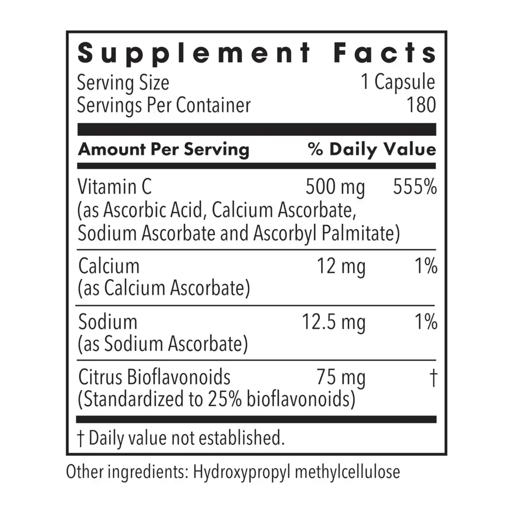 Product image for Buffered Vitamin C 1000mg.