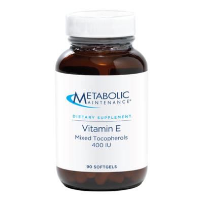 Vitamin E Mixed Tocopherols 400 IU 90 Softgels