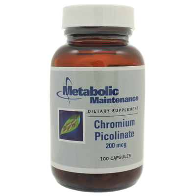 Chromium Picolinate 200mcg 100 capsules
