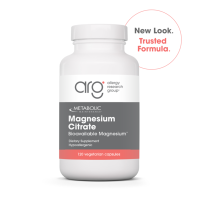 Magnesium Citrate 120 capsules