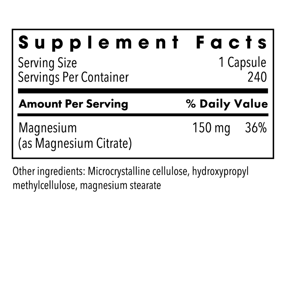 Product image for Magnesium Citrate.