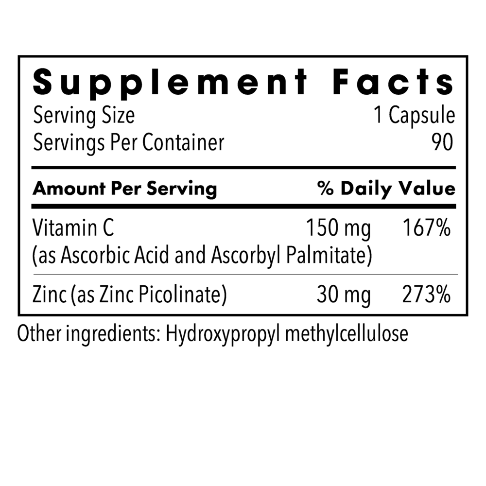 Product image for Zinc Picolinate 30mg.