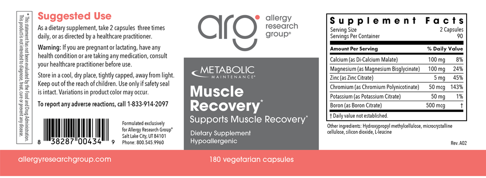 Product image for Muscle Recovery.