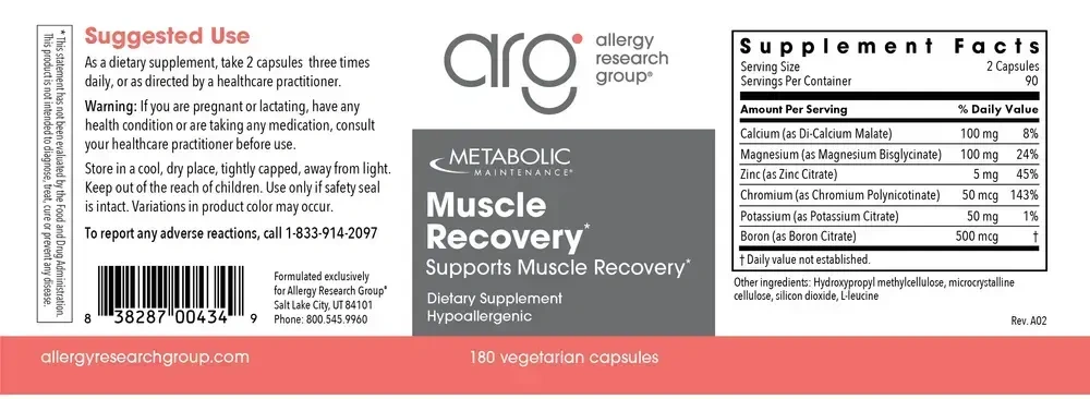 Product image for Muscle Recovery.