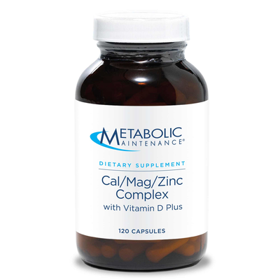 Cal/Mag/Zinc Complex [w/Vit D 500 IU plus] 120 capsules