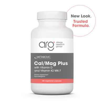 Cal/Mag Plus w/ Vit D and K-2 180 capsules