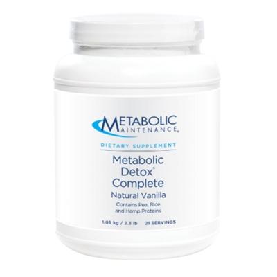 Metabolic Detox Complete Natural Vanilla 1050 Grams