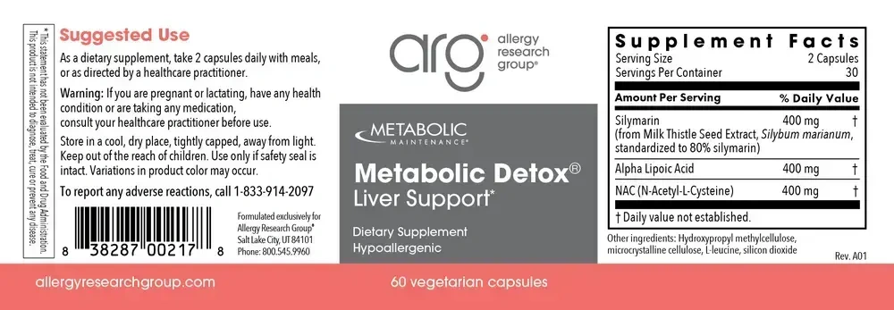 Product image for Metabolic Detox.