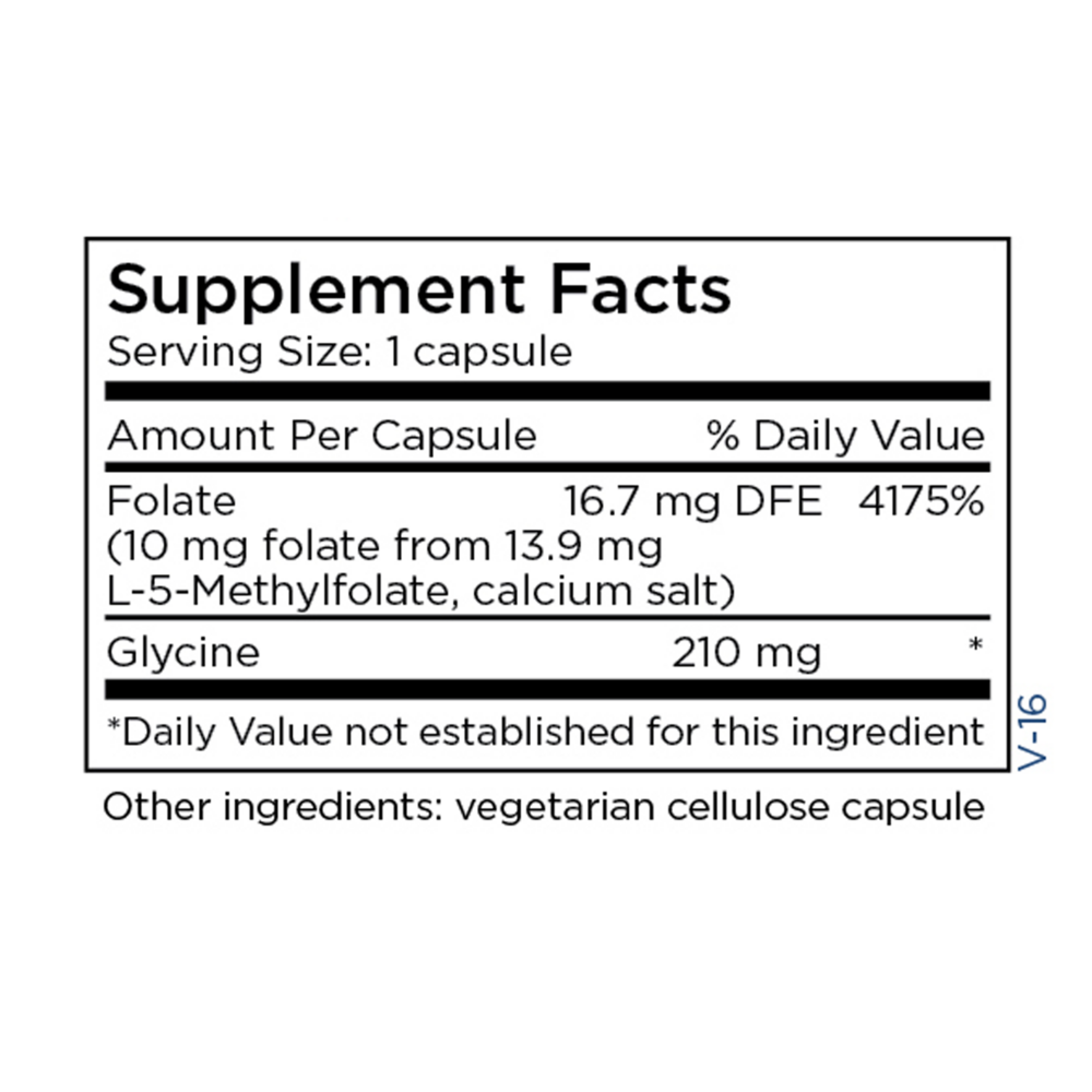 Product image for L-Methylfolate 10mg.