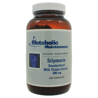 Silymarin (Milk Thistle Extract) 300mg 180 capsules